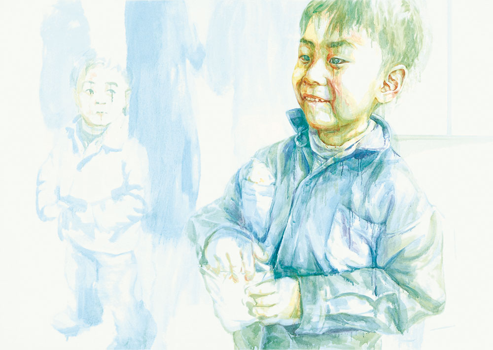 Eun-Joo Shin: Gro&szlig;er Bruder mit T&uuml;tchen