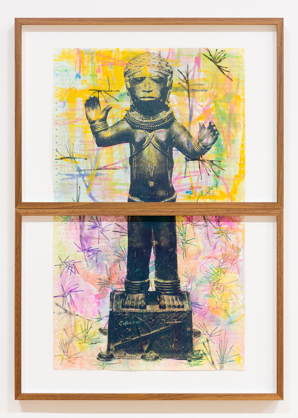 Larry Bon&cacute;haka: Bronzes I