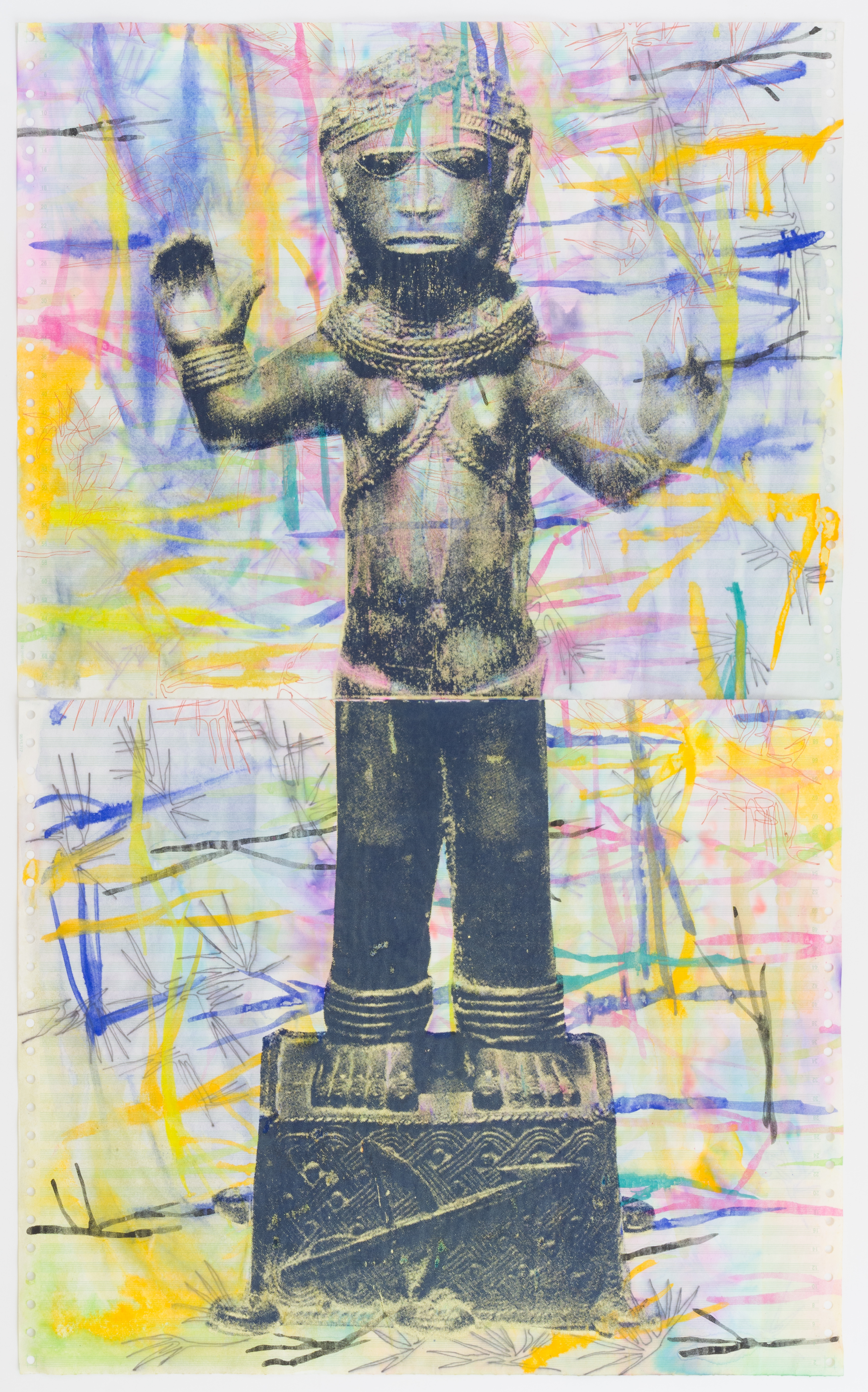 Larry Bon&cacute;haka: Bronzes V