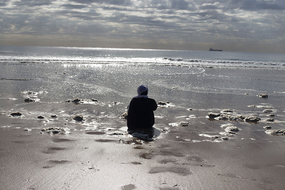 Lindeka Qampi: Silver Water, South Beach, Durban