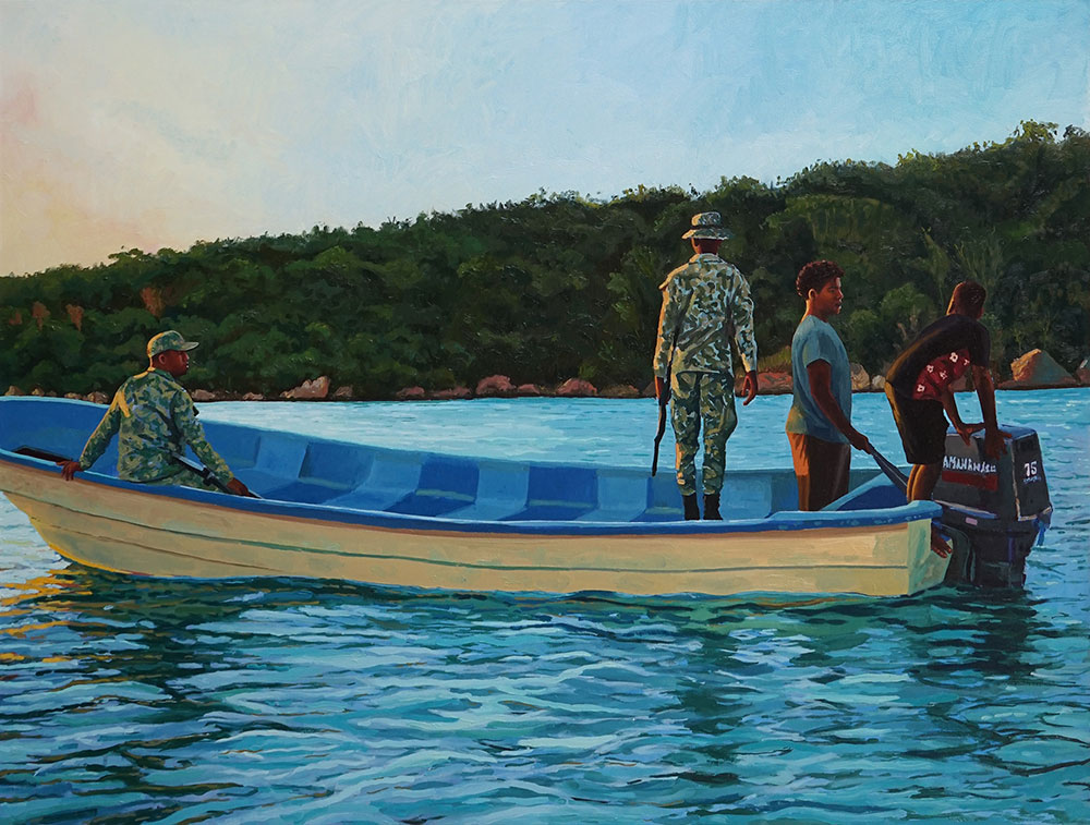 Raelis Vasquez: Meanwhile a Sinking Sun