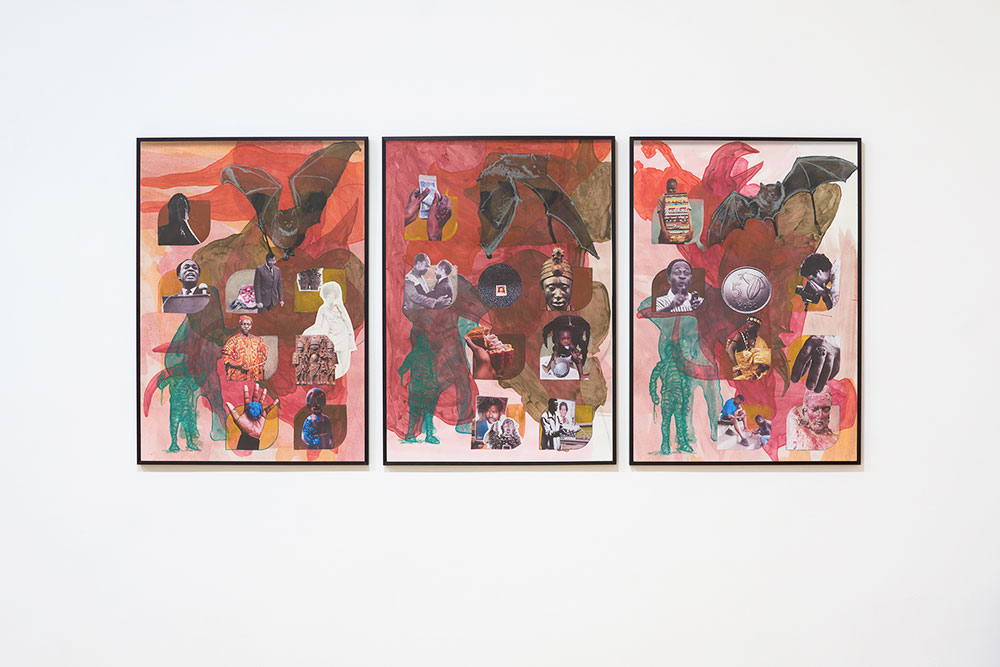 Samuel Baah Kortey: Who Said We Are Satisfied? Welcoming Thoughts in D&uuml;rerstraße, FRA-ACC