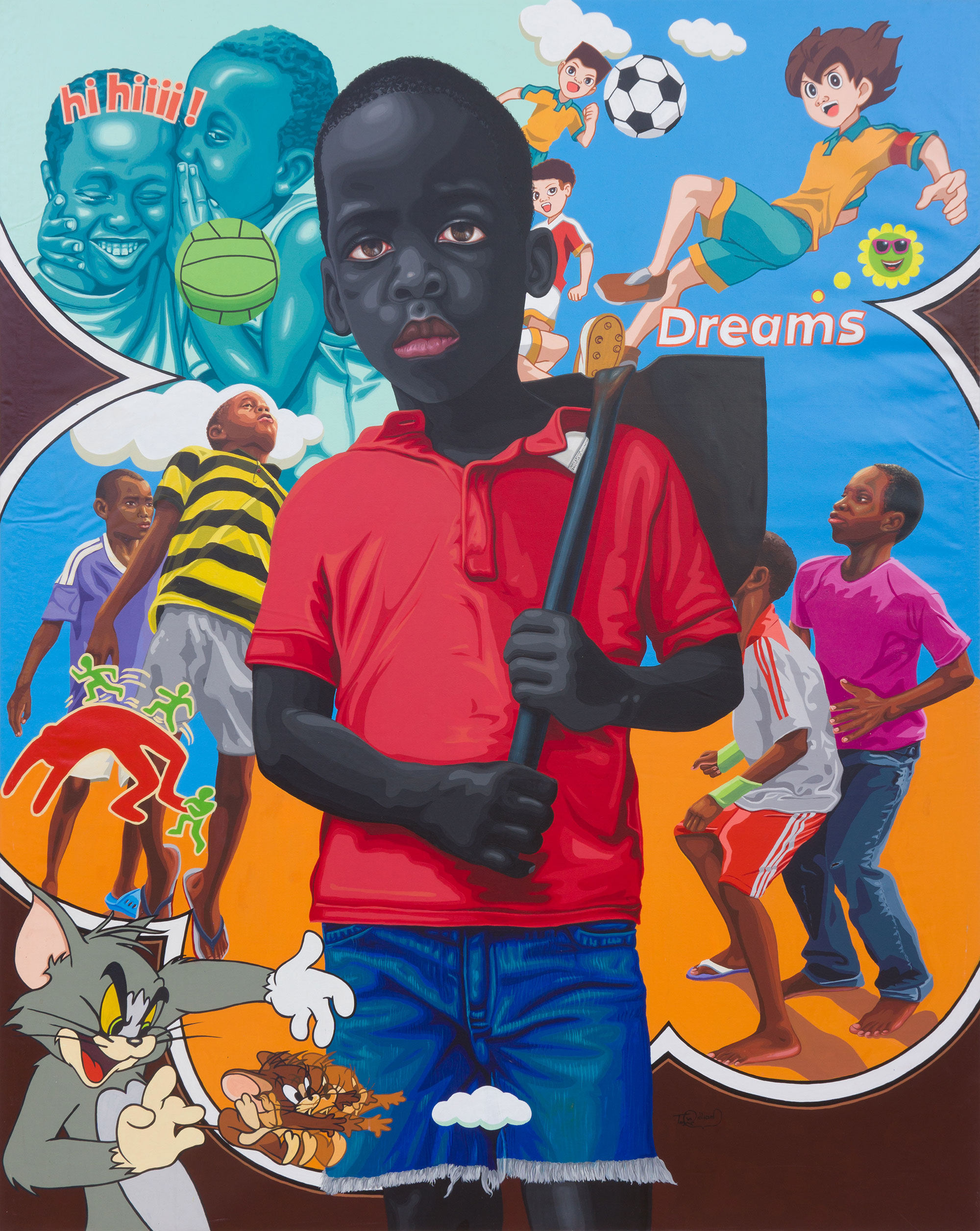 William Tagne Njepe: Enfance Vol&eacute;e 1993 C 05 (Le Petit Paysan)